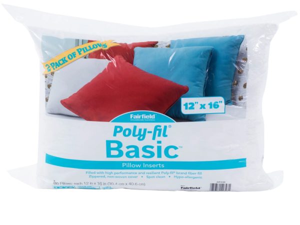 2pk Poly-Fil Basic Pillow Inserts