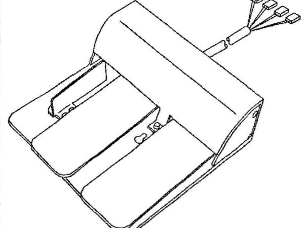 3-Pedal Assembly, Juki #GPK-470010AB