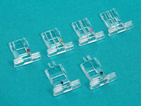 6pc Cording/Taping Micro Insert Foot Kit, Babylock #BLP6-TCFEET