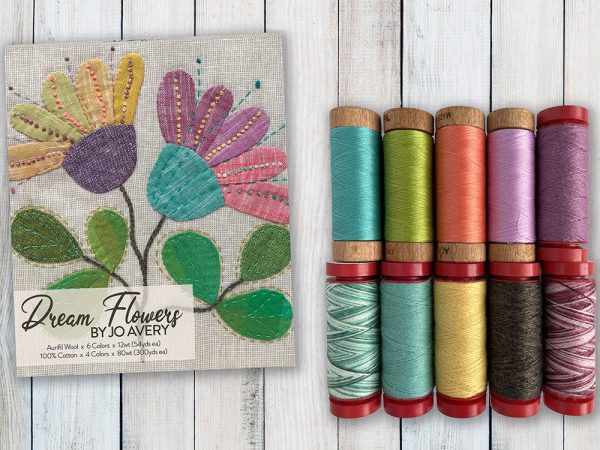 Aurifil Dream Flowers 10 Spool Thread Collection