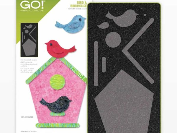 Accuquilt GO! Bird & Birdhouse Die