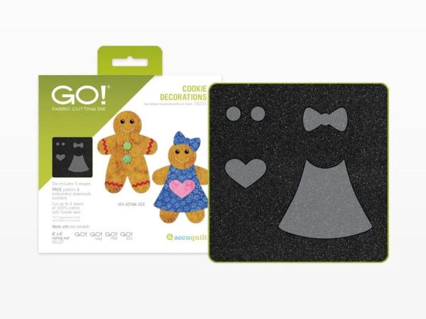 Accuquilt GO! Cookie Decorations Die