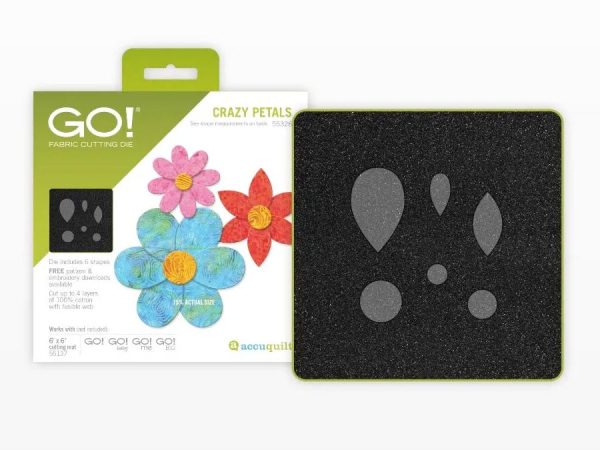 Accuquilt GO! Crazy Petals Die