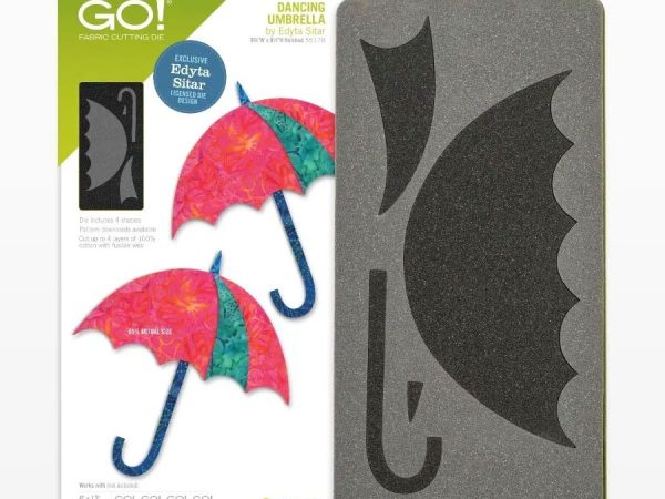 Accuquilt GO! Dancing Umbrella Die