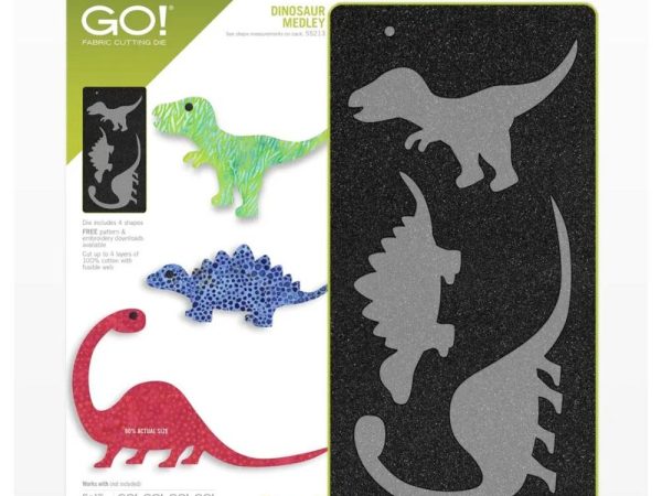 Accuquilt GO! Dinosaur Medley Die