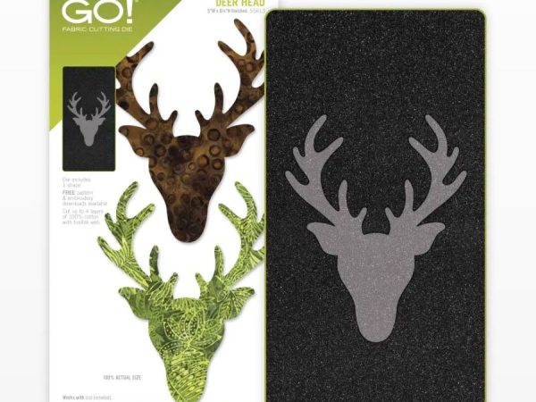 Accuquilt GO! Deer Head Die