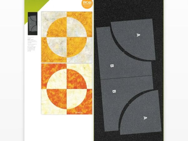 Accuquilt GO! Drunkard's Path Die (7 Finished)