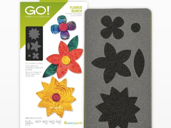 Accuquilt GO! Flower Bunch Die
