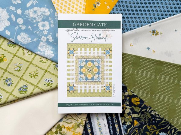 Art Gallery Garden Gate Quilt Pattern Kit