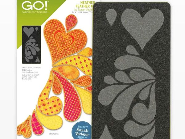 Accuquilt GO! Heather Feather Dies