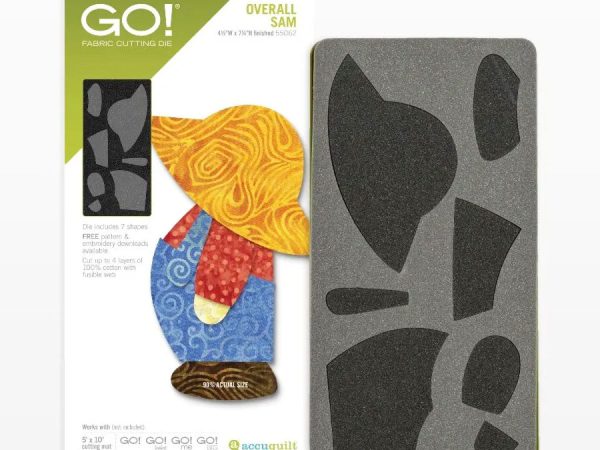 Accuquilt GO! Overall Sam Die