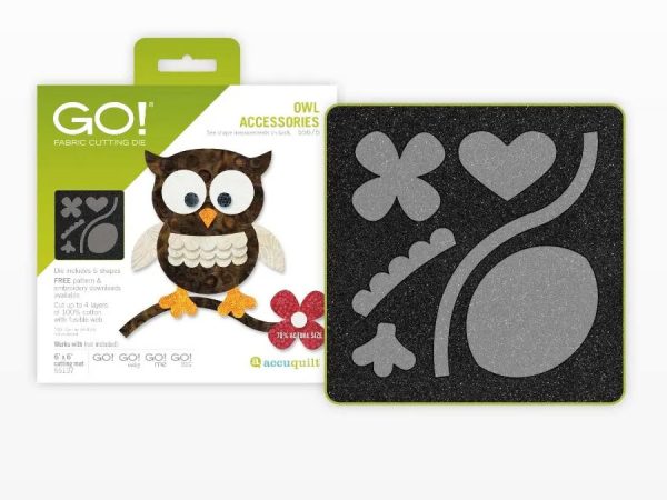Accuquilt GO! Owl Accessories Die