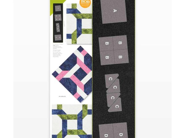 Accuquilt GO! Plaited Block Die (12 Finished)