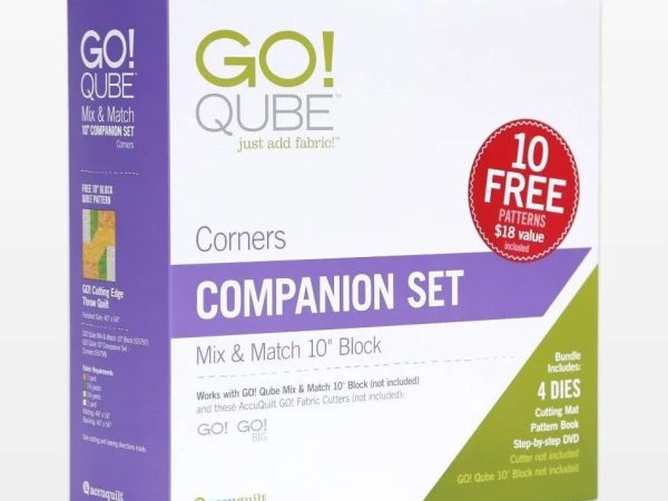Accuquilt GO! Qube 10 Companion Set - Corners