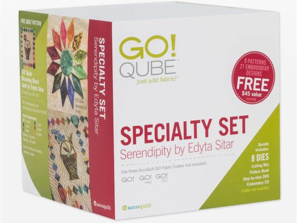 Accuquilt GO! Qube Specialty Set - Serendipity