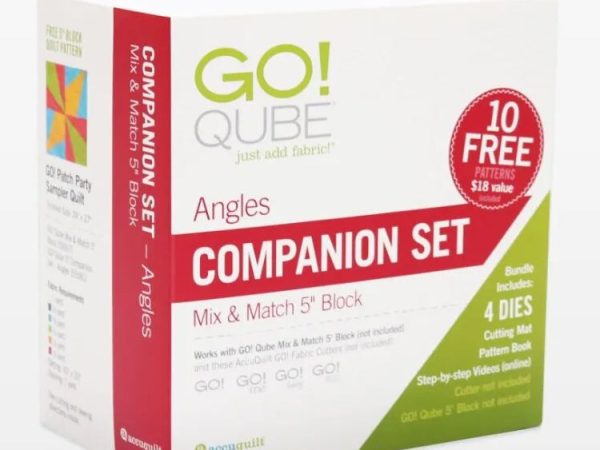 Accuquilt GO! Qube 5 Companion Set - Angles