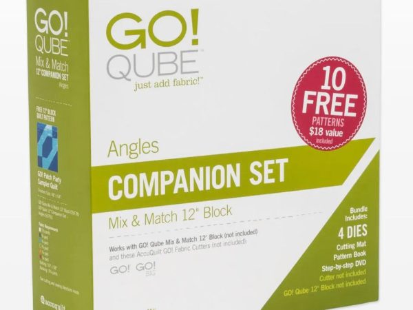 Accuquilt GO! Qube 12 Companion Set - Angles