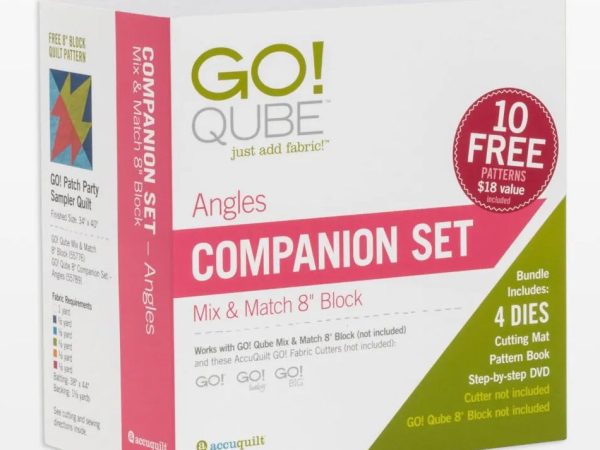 Accuquilt GO! Qube 8 Companion Set - Angles