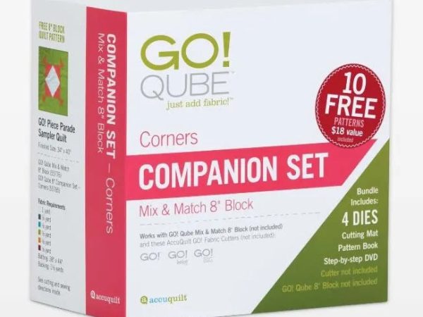 Accuquilt GO! Qube 8 Companion Set - Corners