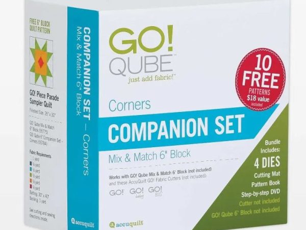 Accuquilt GO! Qube 6 Companion Set - Corners