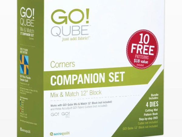 Accuquilt GO! Qube 12 Companion Set - Corners
