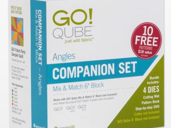 Accuquilt GO! Qube 6 Companion Set - Angles