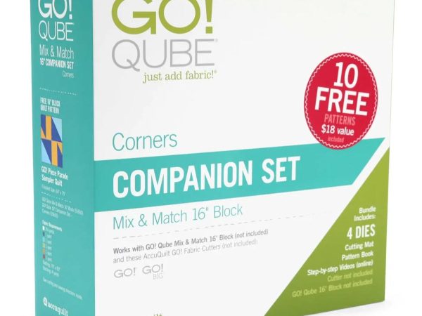 Accuquilt GO! Qube 16 Companion Set - Corners