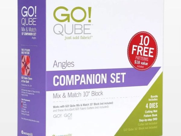 Accuquilt GO! Qube 10 Companion Set - Angles