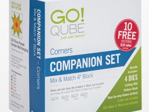 Accuquilt GO! Qube 4 Companion Set - Corners