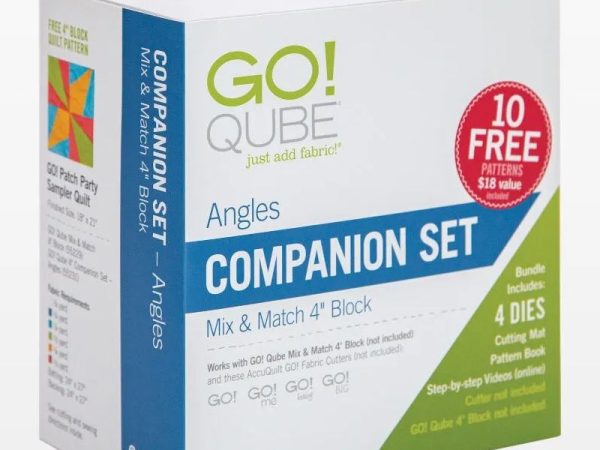 Accuquilt GO! Qube 4 Companion Set - Angles