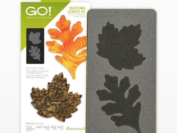 Accuquilt GO! Rustling Leaves Dies