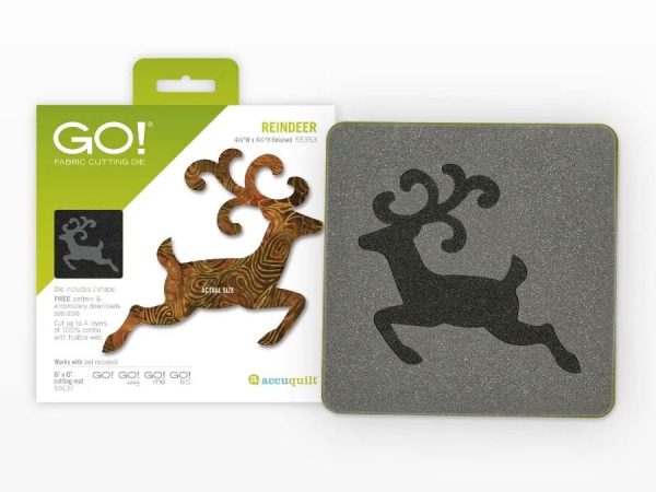Accuquilt GO! Reindeer Die
