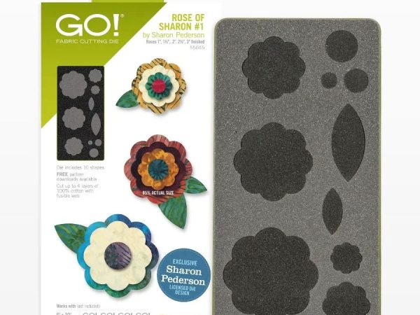 Accuquilt GO! Rose of Sharon #1 Die
