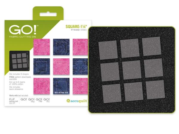 Accuquilt GO! Square Dies