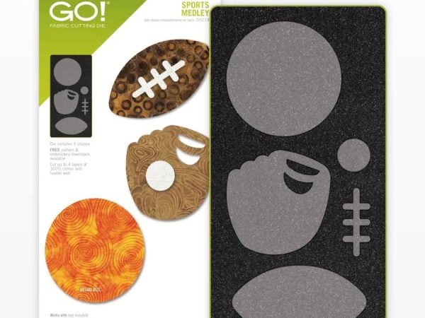 Accuquilt GO! Sports Medley Die