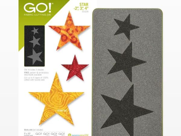 Accuquilt GO! Star - 2, 3, 4 Die