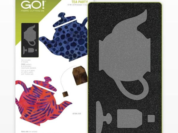 Accuquilt GO! Tea Party Die