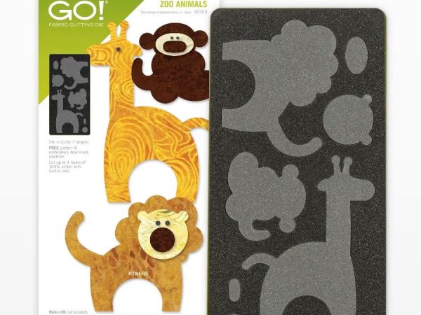 Accuquilt GO! Zoo Animals Die