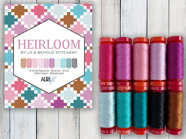 Aurifil Heirloom 10 Spool Thread Collection