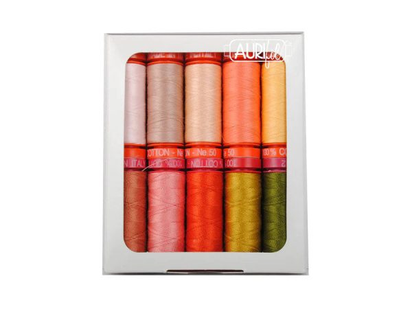 Aurifil, Lilianna 10 Spool Thread Collection