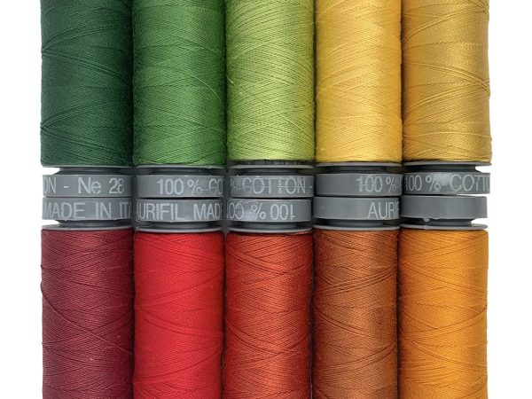 Aurifil Leaves 10 Spool Thread Collection