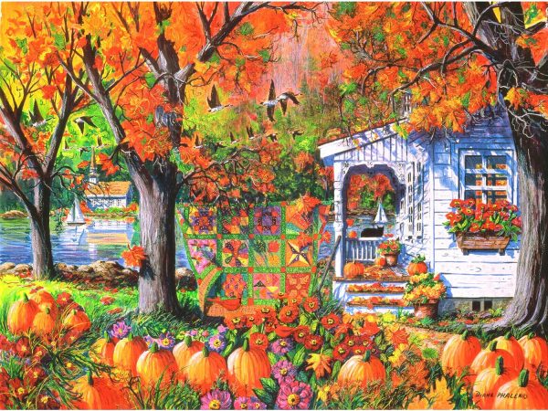 Autumn Patchwork 1000pc Jigsaw Puzzle