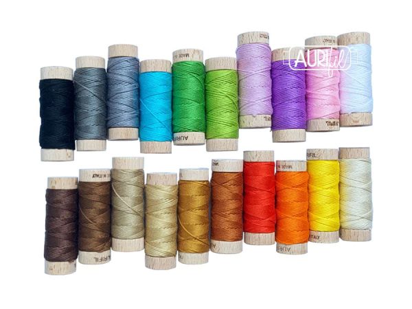 Aurifil, Puppy Portraits 20 Spool Thread Collection
