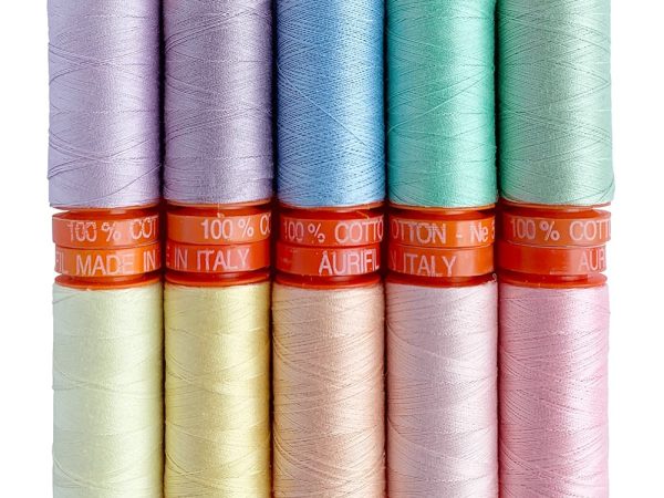 Aurifil, Tula Pink Unicorn Poop 10 Spool Thread Collection