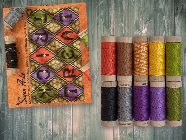 Aurifil Trick or Treat 10 Spool Thread Collection