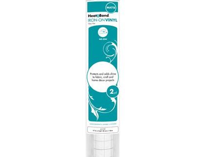 Brother Clear Matte Iron On Vinyl Laminating Sheet (17 x 2 yds)