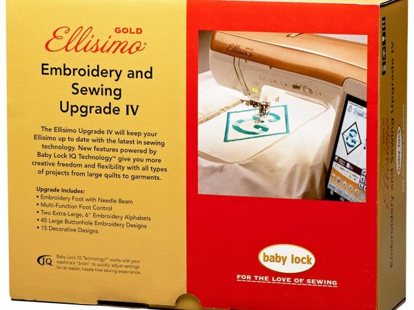 Baby Lock Ellisimo Embroidery and Sewing Upgrade #4