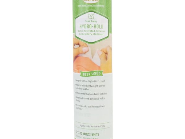 Baby Lock Hydro-Hold Tear-Away Stabilizer - 12 x 10yds