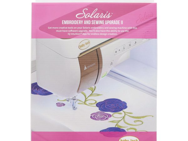 Baby Lock Solaris Embroidery and Sewing Upgrade #2