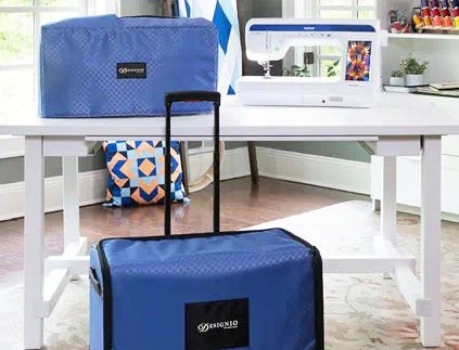 Brother Quilt Club 2-Piece Rolling Trolley Set